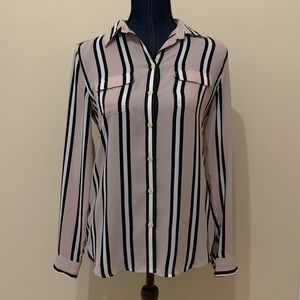 XS Striped Loft Blouse